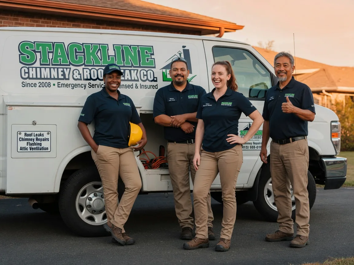 Chimney flashing repair company in Squire, WV